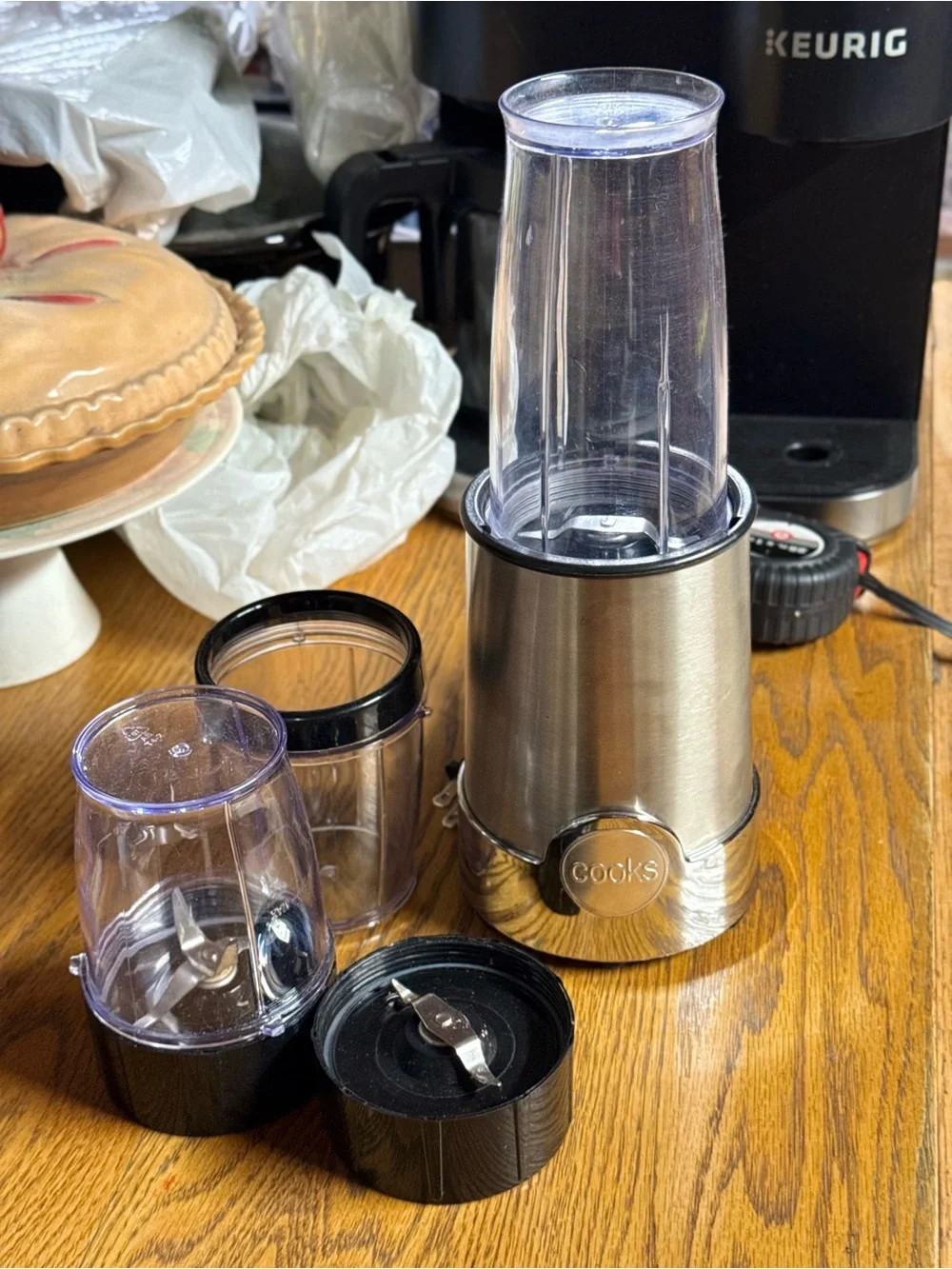 Cooks 5-in-1 Power Personal Blender/ Food Processor for Home/Dorm/Kitchen- Small